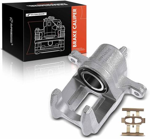 مجموعة فرجار قرص الفرامل A-Premium بدون دعامة متوافقة مع موديلات مختارة من Acura وHonda وIsuzu - CR-V 2002-2004، Odyssey 1995-1998، Legend 1991-1995، RL 1996-1998، Oasis - السائق الخلفي in Kuwait