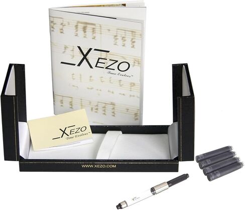 Xezo Phantom Fountain Pen, Medium Nib. Autumn Brown Enamel with 18 Karat Gold Plating. Hand-Enameled, Limited Edition, Serialized. No Two Alike in Kuwait
