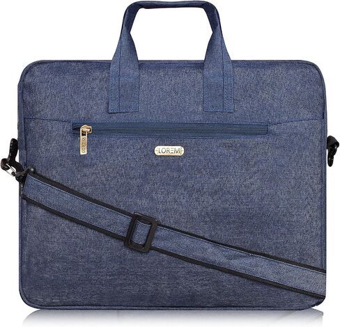 Laptop Bag,12 inch Shoulder Bag, Laptop Tote Work Bags,Vintage Linen Computer Bag Messenger Bag in Saudi Arabia