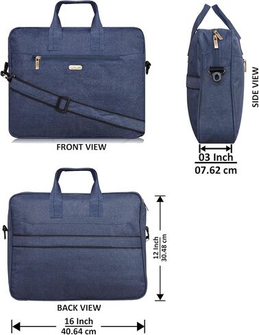 Laptop Bag,12 inch Shoulder Bag, Laptop Tote Work Bags,Vintage Linen Computer Bag Messenger Bag in Saudi Arabia