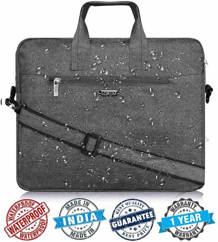 Laptop Bag,12 inch Shoulder Bag, Laptop Tote Work Bags,Vintage Linen Computer Bag Messenger Bag in Saudi Arabia