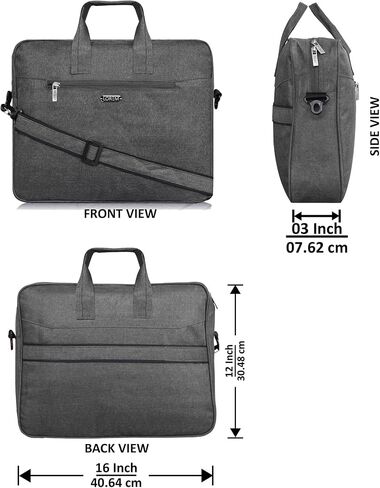 Laptop Bag,12 inch Shoulder Bag, Laptop Tote Work Bags,Vintage Linen Computer Bag Messenger Bag in Saudi Arabia