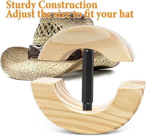 Hat Stretcher for Fitted Hat Heavy Duty Hat Shaper, Easy to Use for Fitted Men Cowboy Fedora Baseball Caps Red in Saudi Arabia