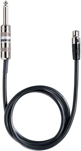 Shure BLX14R UHF Wireless System - Perfect for Guitar and Bass with 1/4 Jack - 14-Hour Battery Life, 300 ft Range | Includes 1/4" Jack Instrument Cable & Single Channel Rack Mount Receiver | H8 Band in Saudi Arabia
