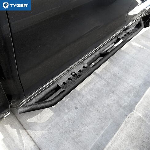 لوحة تشغيل Tyger Auto LanderX متوافقة مع 2019-2024 Chevy Silverado GMC Sierra 1500؛ 2020-2024 2500 3500HD | طاقم الكابينة | TG-LX3C82318 | قضبان Nerf للسكك الحديدية ذات الخطوة الجانبية in Saudi Arabia