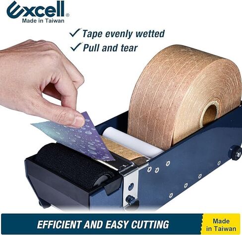 Excell Water Activated Metal Gummed Kraft Paper Tape Dispenser, ET-377 for Kraft Packing Tape for Carton and Box Sealing, 3 inches Wide in Kuwait