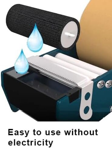 Excell Water Activated Metal Gummed Kraft Paper Tape Dispenser, ET-377 for Kraft Packing Tape for Carton and Box Sealing, 3 inches Wide in Kuwait