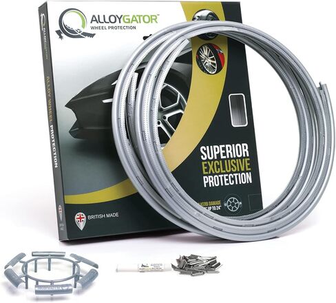 K4SLVREXC: Set of Wheel Protectors, Silver, Set of 4 in Kuwait