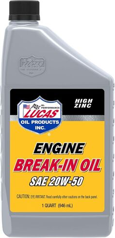 Lucas Oil 10635 20W-50 Petroleum Break-In Oil , 1 quart (32 ounces) in Saudi Arabia