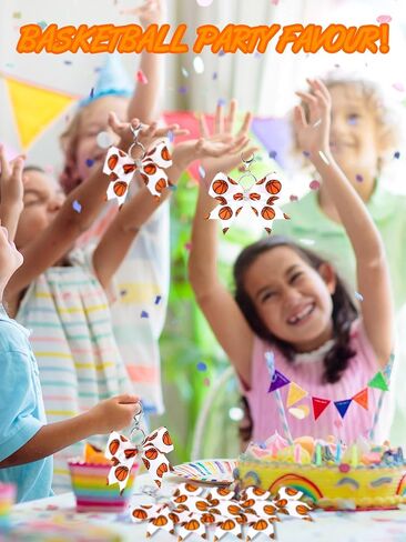 16 Pcs Basketball Bow Keychains with Rhinestones Cheer Bow Keychain Basketball Cheerleading Keyrings Gifts for Women Girls Basketball Accessories Cheerleader Sports Supplies in Kuwait