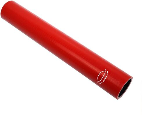 LTI Universal (305mm) 12" Length 4-Ply Reinforced High Performance (38mm) 1.5" ID Straight Coupler Silicone Hose (1.5" RED) in Saudi Arabia