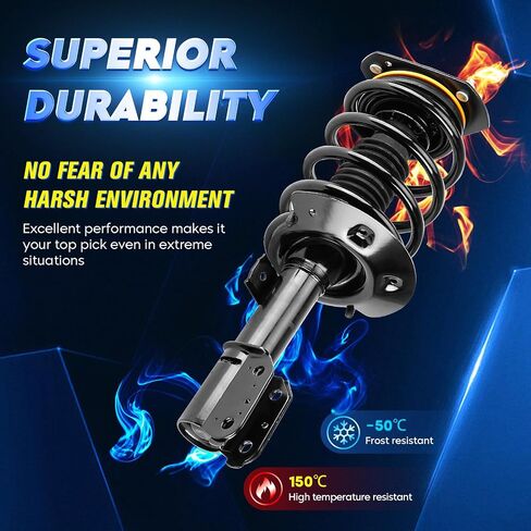 مجموعة الصدمات الأمامية مع زنبرك ملفوف لـ Buick Terraza 2005-2007 FWD، Chevy Uplander 2005-2009 FWD، Pontiac Montana 2005 SV6 FWD، Saturn Relay 2006-2009 FWD 2005-2007 FWD، استبدال 172231 in Kuwait