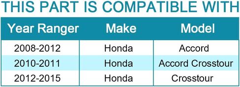 IRONTEK 44600-TA0-A00x2 محور العجلة الأمامي الأيسر والأيمن مناسب لسيارة Honda 2008-2012 Accord، 2010-2011 Accord Crosstour، 2012-2015 Crosstour، مناسب لـ Acura 2009-2014 TSX قطعتان in Kuwait
