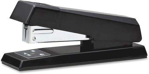 Bostitch No-Jam Premium Half-Strip Desktop Stapler, 20 Sheets, Black (B600-BLACK) in Saudi Arabia
