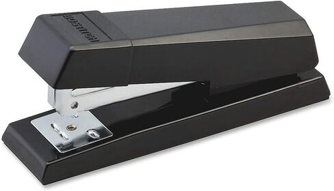 Bostitch No-Jam Premium Half-Strip Desktop Stapler, 20 Sheets, Black (B600-BLACK) in Saudi Arabia