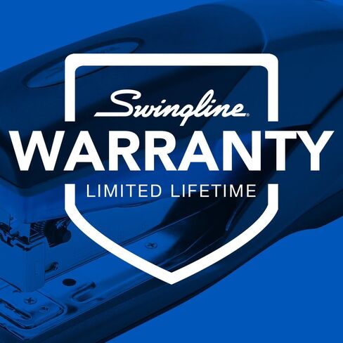 Swingline Stapler, 6 Pack, Desktop Stapler, 25 Sheet Capacity, Optima 25 Reduced Effort, Blue/Gray (S7066404CS) in Saudi Arabia