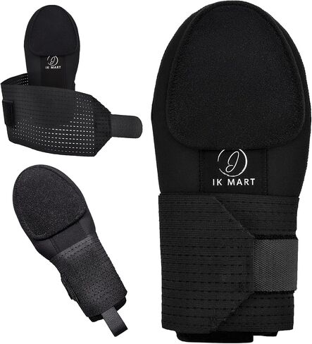 قفاز منزلق - قفاز بيسبول منزلق متين، يناسب اليد اليمنى واليسرى لحماية أصابع البيسبول والكرة اللينة بشكل آمن، قفازات مضرب البيسبول، واقي لليد لأي من اليدين، مقاس الشباب والكبار in Kuwait