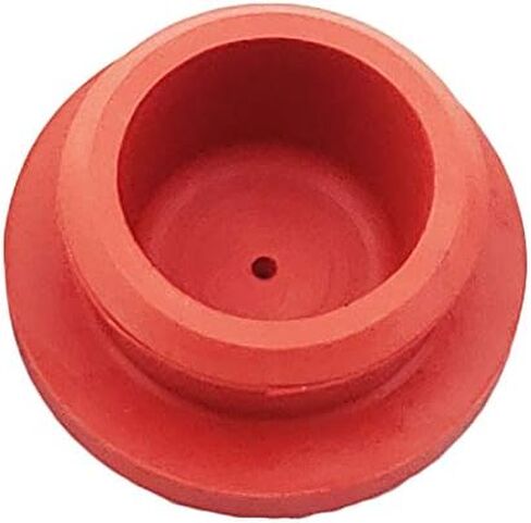 5 عبوات من غطاء محور عزم الدوران عجلة مطاطية حمراء مقاس 1-1/8 بوصة (تستبدل Stemco 3595990) (5 × TR3595990) in Saudi Arabia