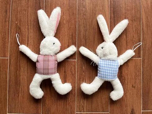 2pcs Easter Bunny Home Decor Curtain Tiebacks Rabbit Curtain Holdbacks Holiday Decorative Living Bedroom Decoration Window Treatment Holdbacks Pack of 1 Pair in Kuwait