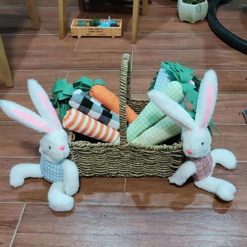 2pcs Easter Bunny Home Decor Curtain Tiebacks Rabbit Curtain Holdbacks Holiday Decorative Living Bedroom Decoration Window Treatment Holdbacks Pack of 1 Pair in Kuwait