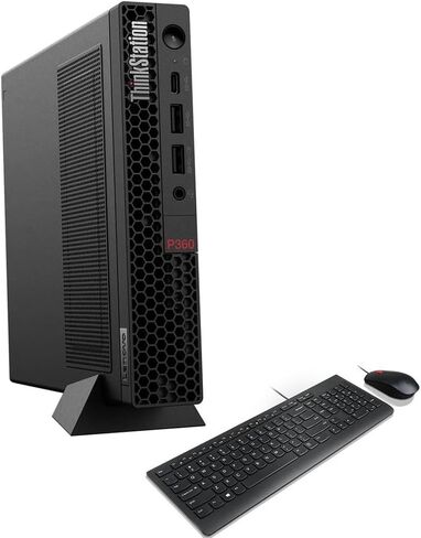 Lenovo ThinkStation P3 Tiny Business Mini Desktop Black (16-Core Intel i7-13700T, 64GB DDR5 RAM, 512GB PCIe SSD, T1000, WiFi, Bluetooth, HDMI, USB 3.2, Win 11 Pro) w/Dockztorm Hub in Saudi Arabia
