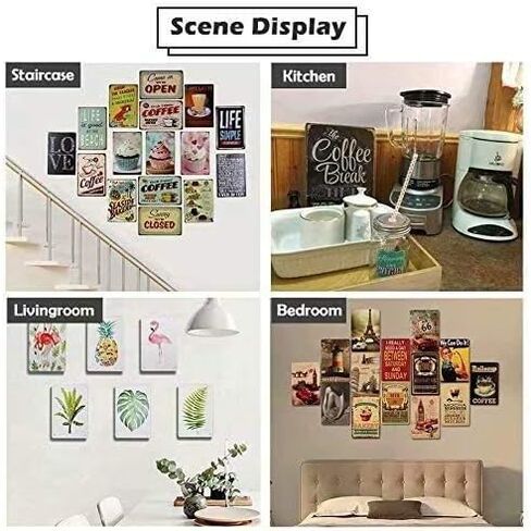 أميليا شارب معدن القصدير علامات خمر داتسون الجدار الديكور المطبخ المنزل المرآب بار الرجعية الفن تسجيل 12 "X 8" in Kuwait