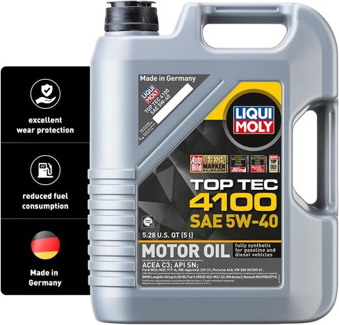ليكوي مولي توب تك 4100 SAE 5W-40 | 5 لتر | تكنولوجيا تصنيع زيت المحرك | رمز المنتج: 2330 in Saudi Arabia