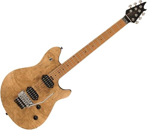جيتار كهربائي EVH Wolfgang WG Standard Exotic Laurel Burl - طبيعي in Saudi Arabia