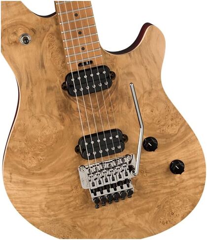جيتار كهربائي EVH Wolfgang WG Standard Exotic Laurel Burl - طبيعي in Saudi Arabia