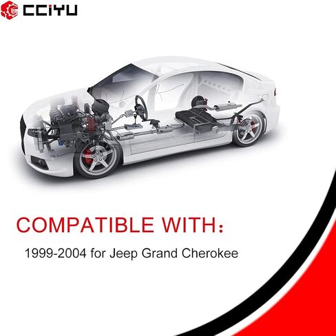 Front Rear Auto Shocks Set, cciyu 4 x Struts Shock Absorbers Fit for 1999 2000 2001 2002 2003 2004 for Jeep Grand for Cherokee 344342 344341-37162 37161 Shocks and Struts in Saudi Arabia