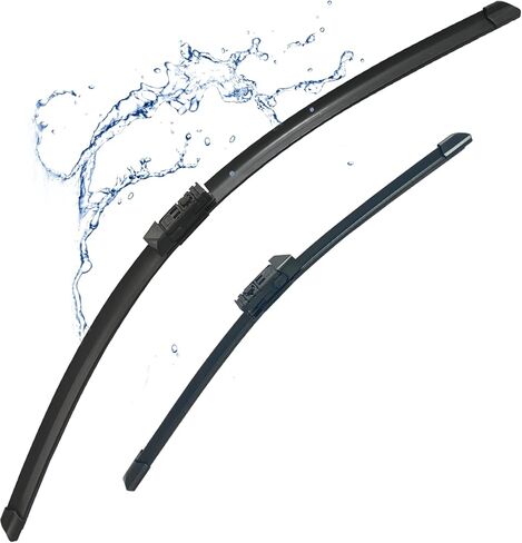 2 شفرات ممسحة لسيارة Toyota CHR C-HR 2018-2022 Subaru Crosstrek 2015-2022 Lexus NX200t NX300 NX300h، ممسحات الزجاج الأمامي استبدال جودة OEM - 26 بوصة/16 ​​بوصة (مجموعة من 2) in Kuwait