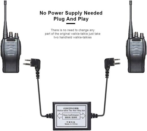 Socobeta K-Head Radio Repeater Box Two-Way Relay Box for Walkie Talkie Radio in Saudi Arabia