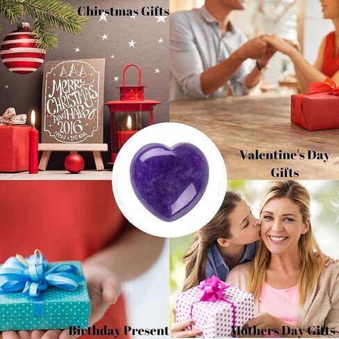 حجر السج الأسود على شكل قلب منتفخ الحب حجر النخيل الطبيعي شقرا بلورات استشفاء جيب القلق حجر للتأمل والديكور in Kuwait