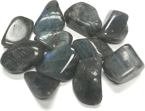 Crystal Collection: Tumbled Labradorite (1/2 Pound) in Saudi Arabia