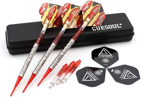 Black Scorpion CUESOUL 95% Tungsten Soft Tip Darts with 18 Grams Dart Barrel in Saudi Arabia
