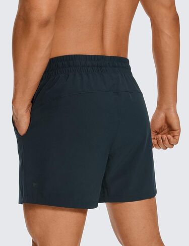 CRZ YOGA Men's Linerless Workout Shorts - 5'' / 7'' Lightweight Quick Dry Running Sports Athletic Gym Shorts with Pockets in Saudi Arabia