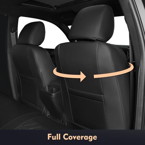 for Tacoma Seat Covers, Fit for Toyota Tacoma Seat Covers 2016-2023 2022 2021, Full Coverage, for Double/Crew Cab SR, SR5, Limited, TRD Pro, TRD Sport, TRD Off-Road, Trail Special Edition in Saudi Arabia