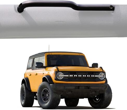 BESTAOO 4 عبوات من سبائك الألومنيوم مقابض مقابض أمامية وخلفية متوافقة مع ملحقات Ford Bronco 2021 2022 2023 2024 (أمامي + خلفي) in Saudi Arabia