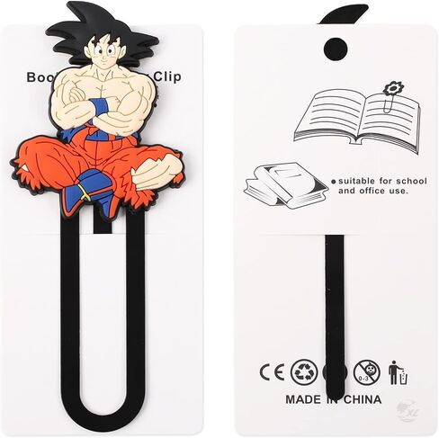 Dr_Agon Bookmarks Ball for Kids 3D Non-Slip Bookmark and Page Holder Unique Gift Idea Anime PVC Book Marker and Reading Accessories for 100th Day of School Gift,Girls,Book Lovers,Students in Saudi Arabia
