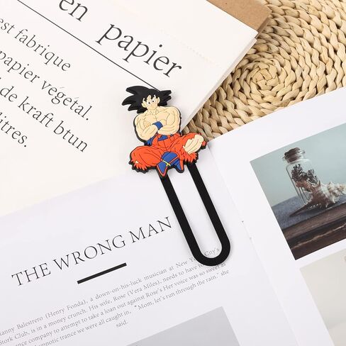 Dr_Agon Bookmarks Ball for Kids 3D Non-Slip Bookmark and Page Holder Unique Gift Idea Anime PVC Book Marker and Reading Accessories for 100th Day of School Gift,Girls,Book Lovers,Students in Saudi Arabia