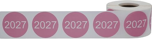 Blue 2022 Year Stickers 1 1/2 Inch Circle Dots 500 Total Labels in Saudi Arabia