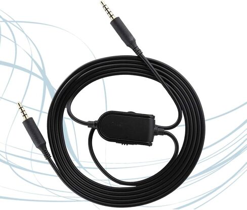 كابل صوت لسماعات الرأس A10، سلك كابل صوت بديل لسماعات الرأس بطول 6.56 قدم 3.5 مم لسماعات رأس الألعاب Astro A10/A40 مع ضبط in Kuwait