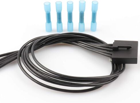 WPT1285،645-512 موصل تسخير الأسلاك المقاوم لمحرك ضفيرة متوافق مع 2004-2013 Chevy Impala، 2004-2012 Malibu، 2010-2015 Fusion، Buick Century Lacrosse Monte Pontiac in Kuwait