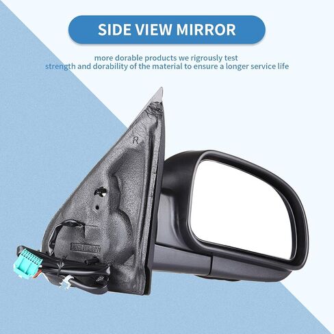 مرآة سحب ECCPP مناسبة 02-09 لسيارة Chevy Trailblazer/Trailblazer EXT 03-08 لسيارة Isuzu Ascender 02-04 لسيارة Oldsmobile Bravada 02-09 لسيارة GMC Envoy XL/Envoy XUV/Jimmy Power قابلة للطي in Kuwait