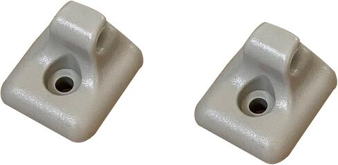 2 PCS Beige Sun Visor Clip Compatible with Dodge Ram 1994-01 Jeep Grand Cherokee 93-98 in Saudi Arabia