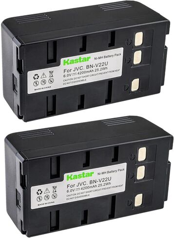 Kastar Battery Replacement for Panasonic PV-L354 PV-L552 PV-L557 PV-L606 PV-L657 PV-L757 PV-L857 PV-S332 PV-S372 PV-S43 PV-S53 PV-S62 PV-S63 PV-S630 PV-S64 PV-S72 PV-S770A VZ-LDS15 XM-D1BK in Saudi Arabia