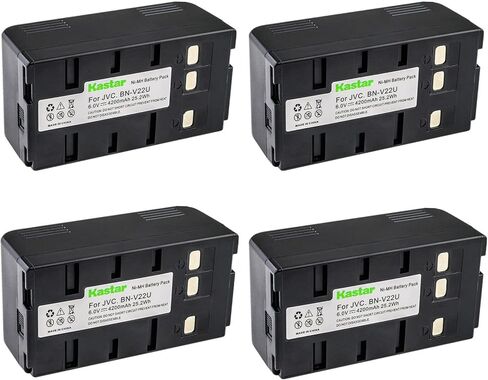 Kastar Battery Replacement for Panasonic PV-L354 PV-L552 PV-L557 PV-L606 PV-L657 PV-L757 PV-L857 PV-S332 PV-S372 PV-S43 PV-S53 PV-S62 PV-S63 PV-S630 PV-S64 PV-S72 PV-S770A VZ-LDS15 XM-D1BK in Saudi Arabia