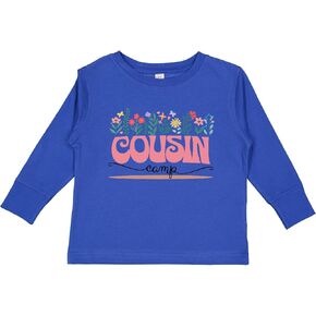 inktastic Cousin Camp Matching Reunion Toddler Long Sleeve T-Shirt