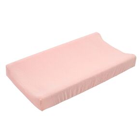 Solid Color Diaper Changing Pad Newborn Breathable Muslin Changing Pad Removable