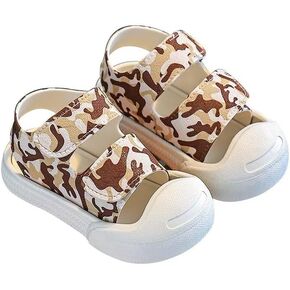 Kids Boy Girl Wrap Toe Camouflage Summer Sandals for Outdoor Walking Running Trekking Sport
